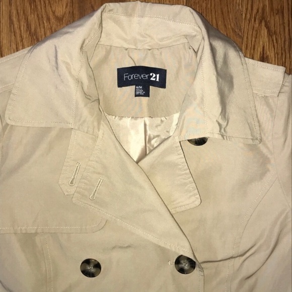 FOREVER 21 | Khaki Jacket Women’s Size Medium - Picture 2 of 3